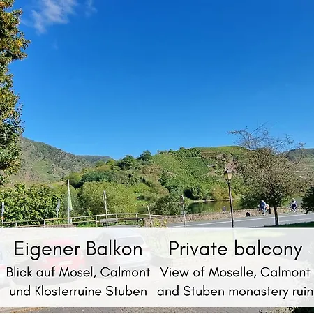 Moselidyll Im Alten Winzerhaus Am Calmont Apartamento *
